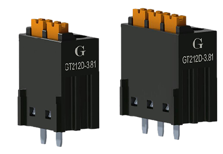 Наборные модульные клеммные блоки GT212D-3.81 Наборные модульные клеммные блоки GT212D-3.81